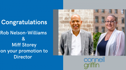 Congratulation to Rob Nelson-Williams & Miff Storey